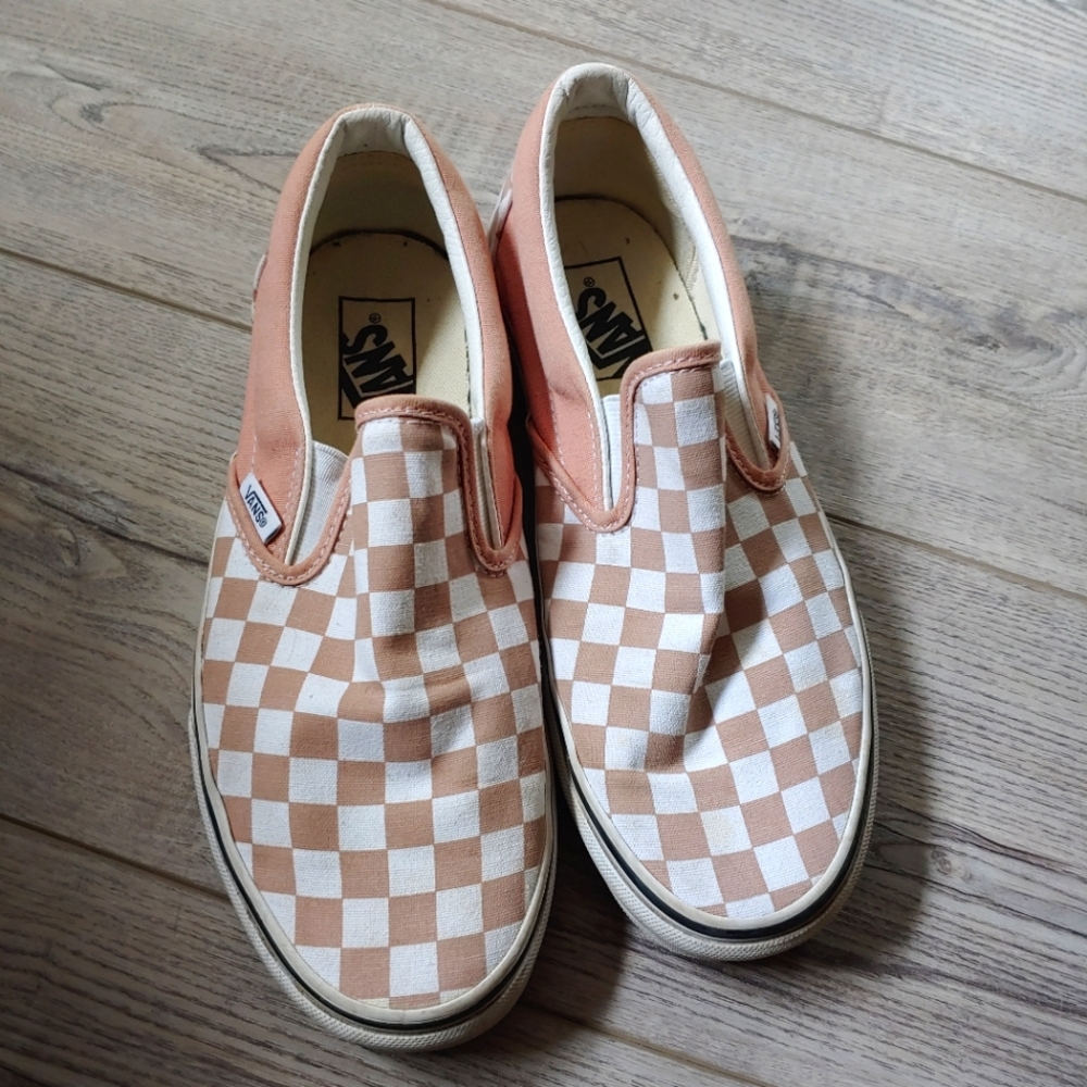 Vans checkerboard womens 9